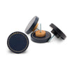 Leather Stacked Joinery Handle | Midnight | Black Edge