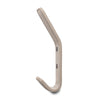 Leather Full Coat Hook | Classic Grey