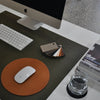 Leather Mat | Round | Colour Options 6-10 from