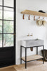 Leather Full Coat Hook | Natural