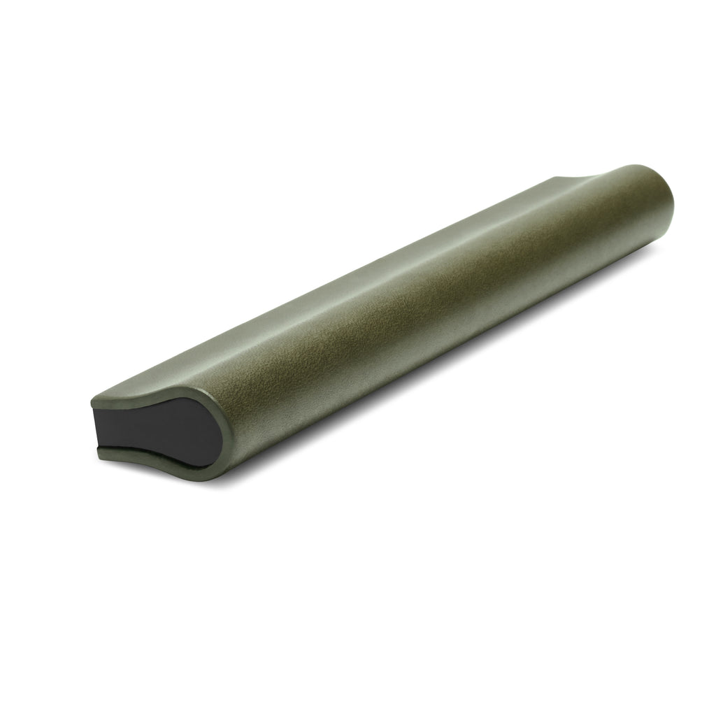 Leather Bound Pull 03 | Olive | Black Core | 148mm Length