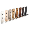 Leather Half Coat Hook | Black