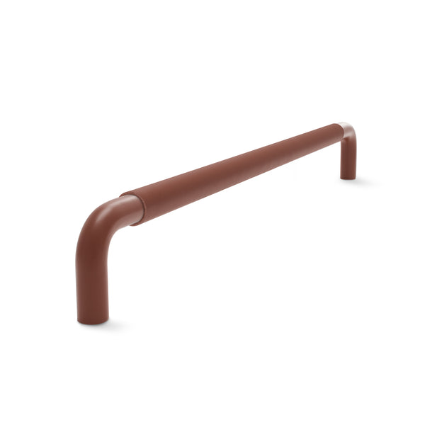 Contour Cabinetry Handle | Terrain with British Tan Leather Wrap | from