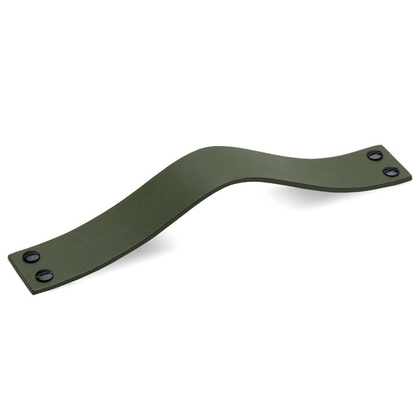 Leather 02 Handles | Olive