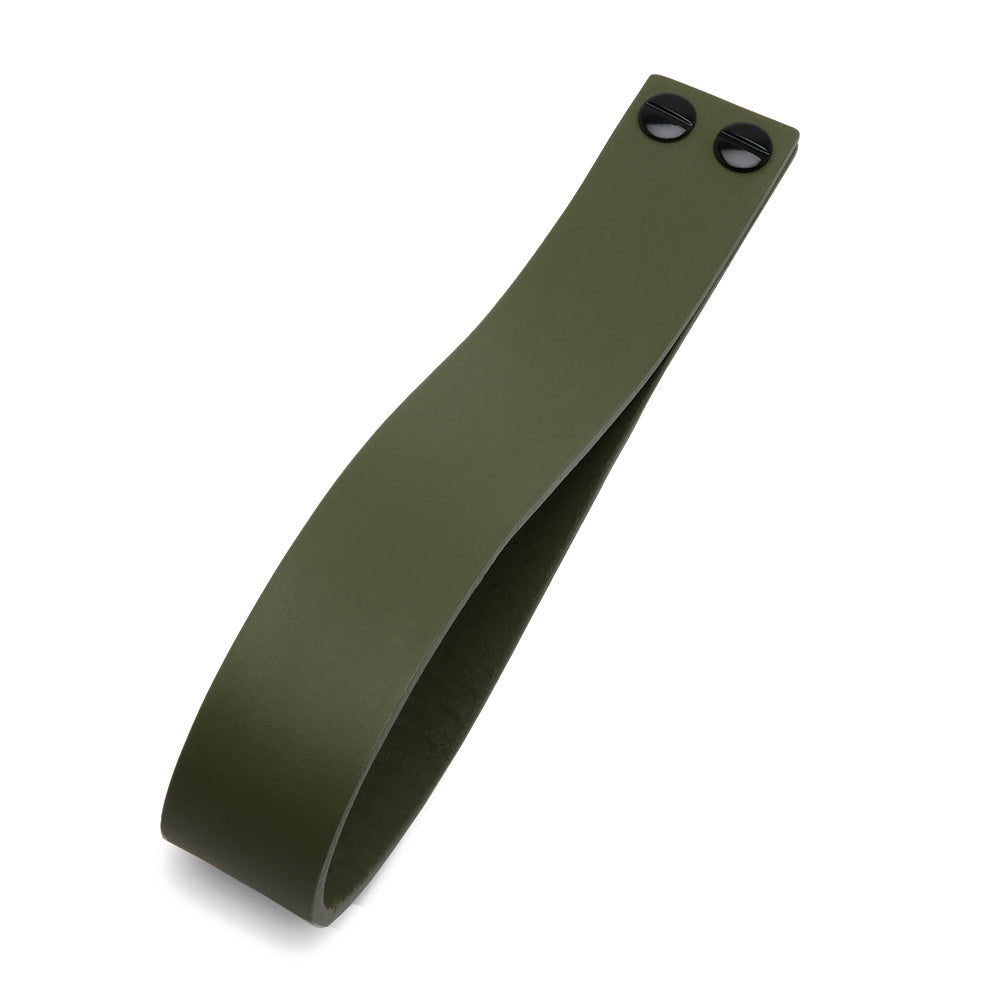 Leather Loop | Olive