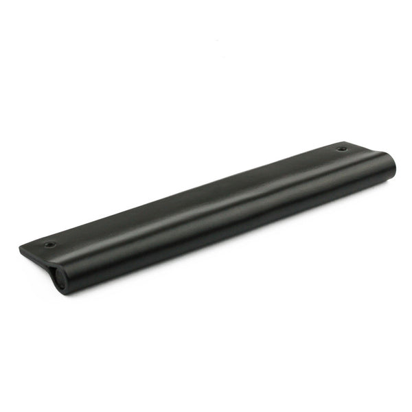 Leather Recessed Pulls | Black | Black Edge | Black Oak Core | from