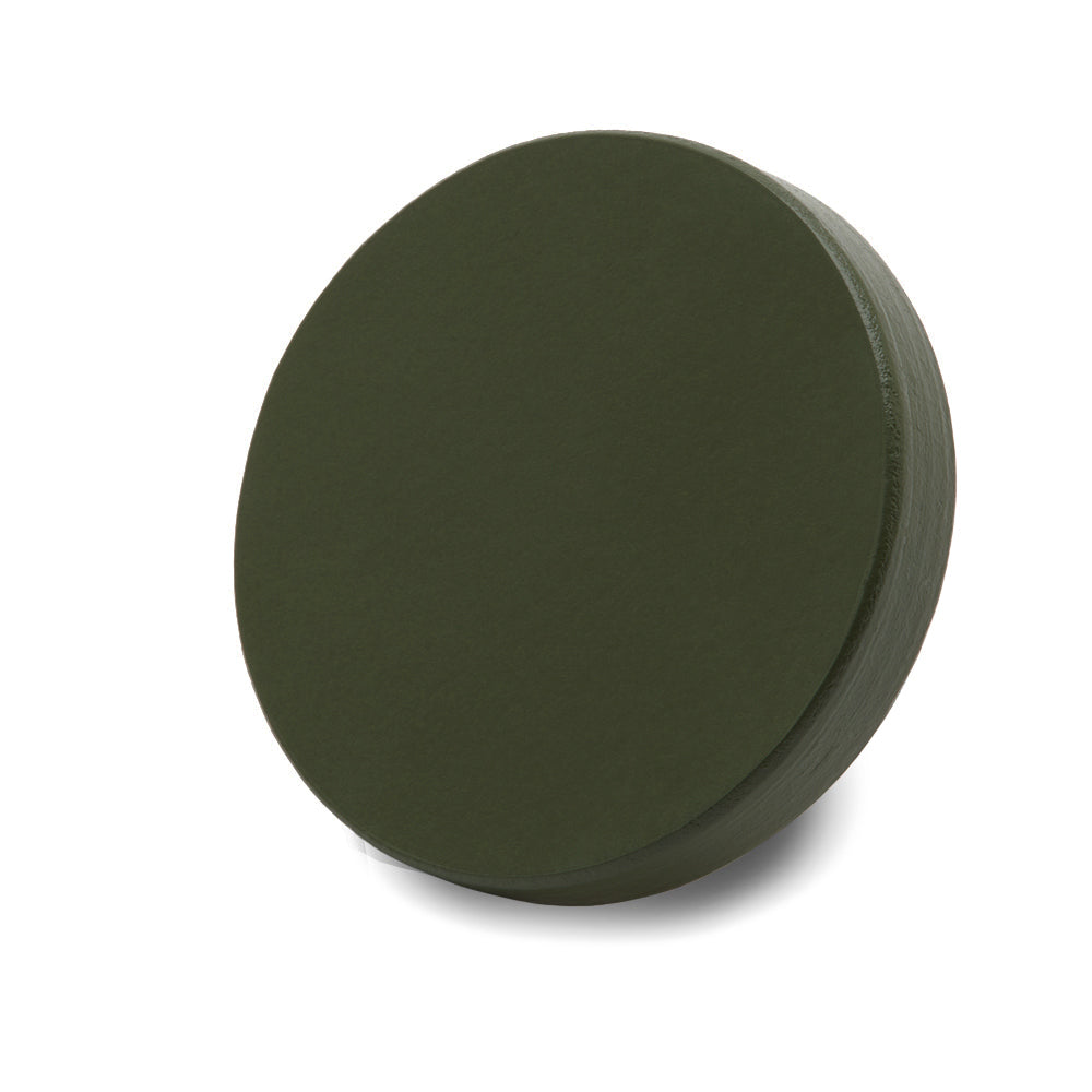 Leather Stacked Joinery Handle | Olive