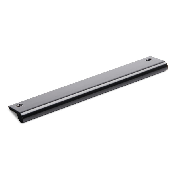Metal Recessed Pull | Black Satin from