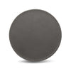 Leather Round Stacked Entry Handle | Single | Slate