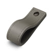Leather Tab Long | Matching Stitch | Slate